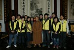 《菩萨在线》一行参学镇江金山寺 心澄大和尚热情接见