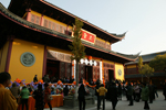 妙宽老和尚法体告别仪式在上海万寿寺举行