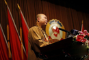 上海政协十一届五次会议第一次大会召开 觉醒大和尚发言
