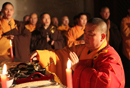 少林寺隆重举行紧那罗王诞辰日纪念法会