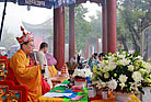 广东四会六祖寺隆重举行绿度母息灾火供法会