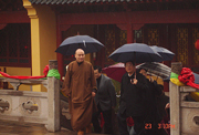 浙江省省委副书记李强一行到安康寺视察参访