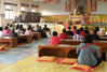 广东省千佛塔寺佛学院第一学期居士佛学班开课