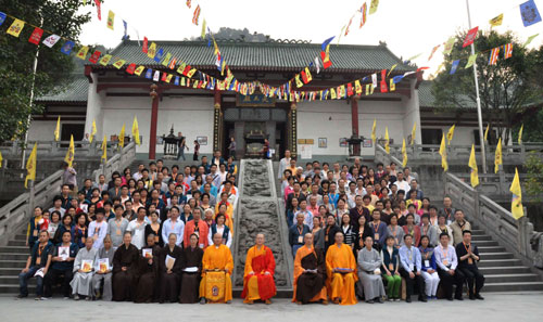 广东四会六祖寺举行企业家禅修体验营活动