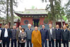 中国科学院院长白春礼一行参访少林寺