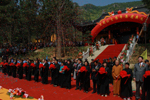江苏大阳山国家森林公园文殊景区开园暨文殊寺落成仪式隆重举行