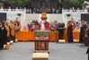 西安大慈恩寺佛诞日隆重举行浴佛大法会