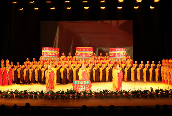 2012南京佛教梵呗音乐会在南京文化艺术中心举行