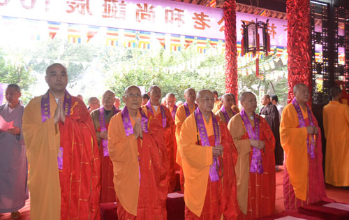 扬州大明寺隆重举行瑞祥老和尚诞辰100周年圆寂20周年传供法会
