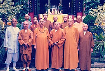 新加坡慧雄法师 中佛协副会长正慈法师一行至云南大理弥陀寺参访