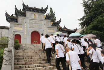 黄梅四祖寺禅文化夏令营第四日 行脚体验