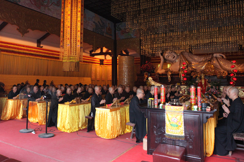 江苏昆山千灯延福禅寺2012中元节报恩法会启经