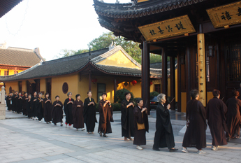 上海寿安寺隆重举行壬辰年地藏法会净坛仪式