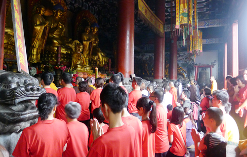 七月十五 2012全国各大寺院隆重举行盂兰盆法会