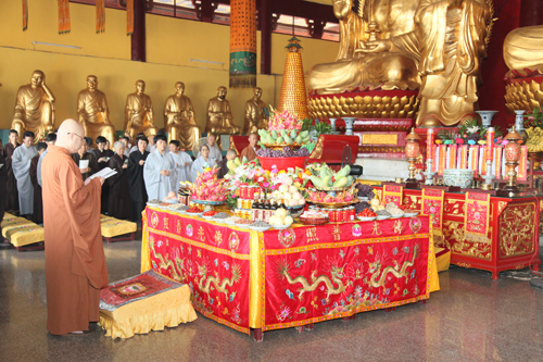 黄梅四祖寺举行壬辰年盂兰盆超幽法会