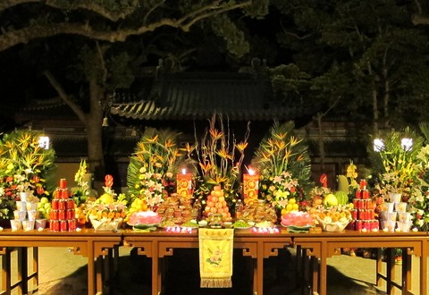 2012中秋·国庆 全国各地寺院举行拜月祈福活动