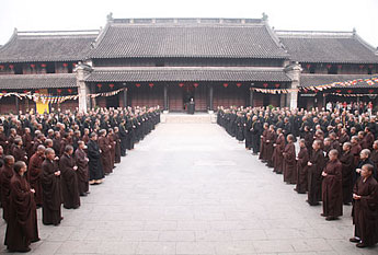2012年宝华山隆昌寺三坛大戒法会第八天