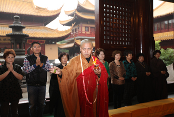 昆山华藏寺举行水陆普度大斋胜会薰坛仪式