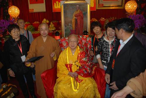 常州天宁禅寺隆重举行松纯长老86周岁华诞