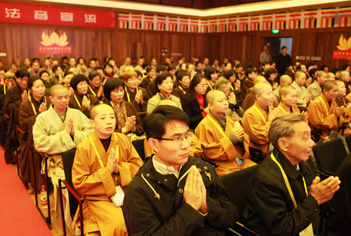 “2012汉传佛教讲经交流会”举行第二场讲经交流活动
