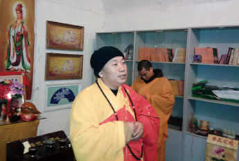 江西鹰潭月岩寺观音苑2012冬季精进佛七法会圆满