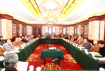 江苏省佛教协会在南京隆重召开学习座谈会