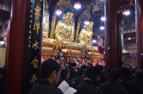江西庐山东林寺圆满举行祝圣供灯法会