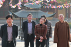 绍兴副县长刘晓清一行对安康寺进行消防安全检查