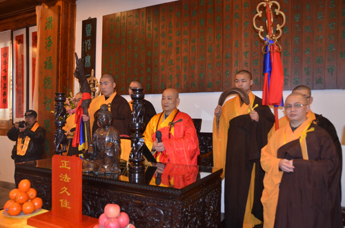 上海真如寺举行传觉法师升座庆典暨宝塔开光仪式