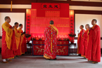 姜堰古寿圣寺举行全年药师佛祈福共修法会