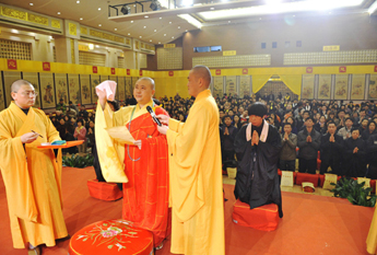 上海玉佛禅寺举行观音菩萨圣诞纪念暨佛像开光法会