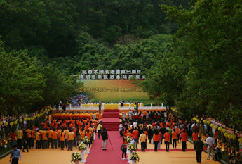 弘法寺举行纪念本焕长老圆寂一周年系列活动