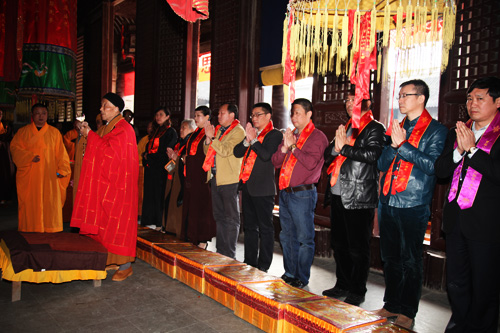宝华山隆昌寺隆重举行慈舟长老圆寂十周年追恩法会