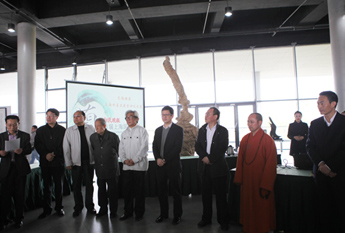 上海水墨兰花紫砂艺术展在上海辰山植物园开幕