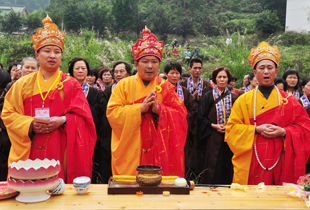 广东四会六祖寺2013蛇年水陆法会圆满送圣