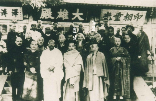 承袭虚公五脉 嗣法禅门七宗