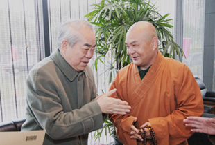 秋风大和尚受邀参加十墨山房藏近代书画名家