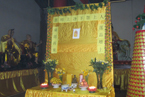 湖北大冶目连寺两序大众放焰口送别净慧长老