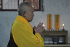 嵩山少林寺为雅安地震灾区遇难同胞及净慧长老举行往生普佛超度法会