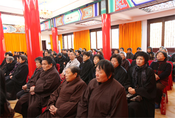 昆山华藏寺举行2013年度第二场讲经活动