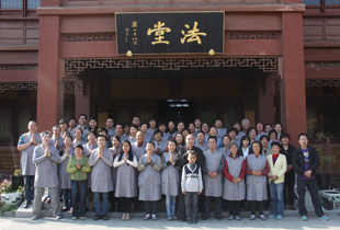 江苏太仓同觉寺举行释迦古佛圣像开光