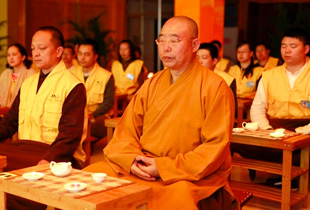 山东博山正觉寺佛商禅修班精彩回眸《禅茶心语》