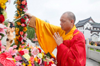 武汉归元禅寺隆重举行浴佛节法会