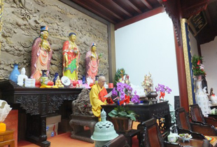 普陀山癸巳年四月十五圆通禅林等寺院结夏安居