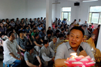 上海社科院刘元春教授在大方禅院作佛法讲座