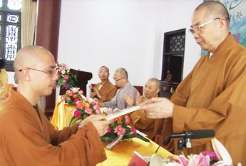 韶关南华禅寺曹溪佛学院举行第二届研究生论文答辩