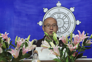 恒坚法师前往姑苏寒山寺开讲《印光法师文钞》