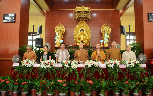 江西庐山东林寺第十届夏令营隆重开营