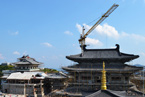 大洪山慈恩寺二期工程进入倒计时冲刺阶段