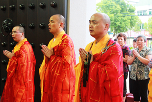 绍兴安康寺启建2013年盂兰盆普度报恩法会